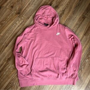 Nike Women’s Funnel Neck Sweatshirt light Pink Size 1X